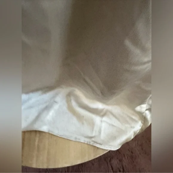 Jonathan Simkhai Strapless Gown Dress in stone NWT Formal Bridal - Picture 12 of 14